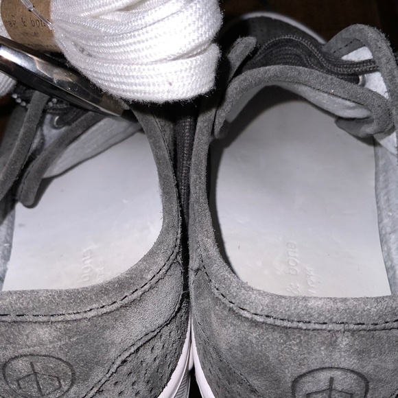 NWOT 🤩 RAG AND BONE Standard Issue Suede Perforated Sneaker *** Sz 37 euro US 7 - Picture 7 of 10